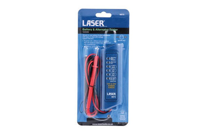 Laser Tools 8873 Battery & Alternator Tester 12/24V Laser Tools