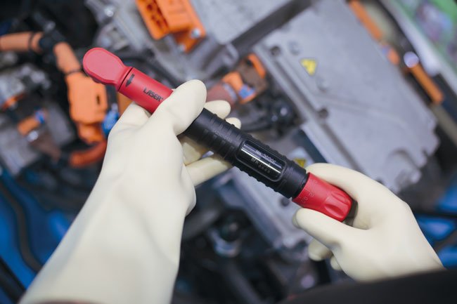 Laser Tools 8879 VDE Insulated Torque Wrench 1/4"D 2-10Nm Laser Tools