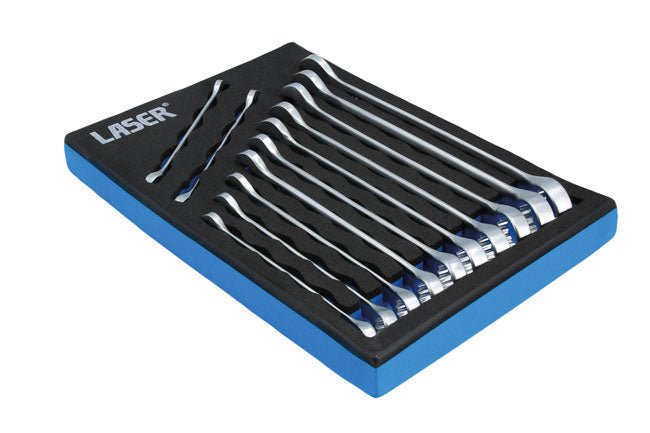 Laser Tools 8886 Metric Combination Spanner Set 12pc Laser Tools