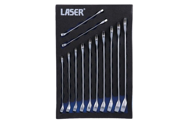 Laser Tools 8886 Metric Combination Spanner Set 12pc Laser Tools