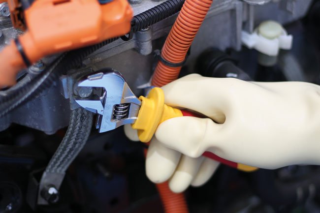 Laser Tools 8890 VDE Insulated Adjustable Wrench 200mm Laser Tools