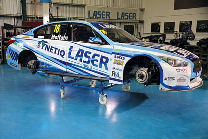 Laser Tools 8893 4 Post, 4 Wheel Vehicle Shell Dolly - 900kg Laser Tools