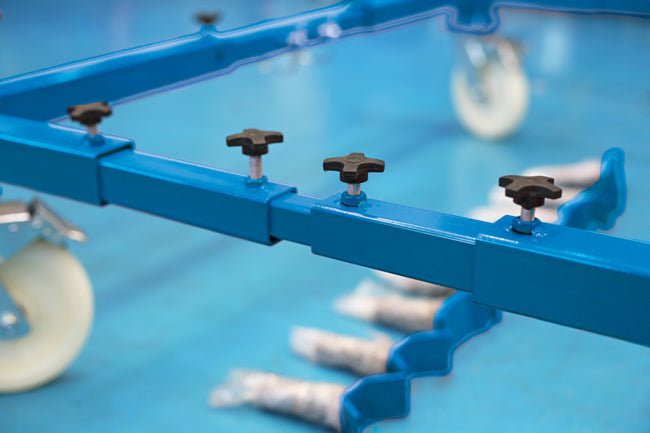 Laser Tools 8893 4 Post, 4 Wheel Vehicle Shell Dolly - 900kg Laser Tools