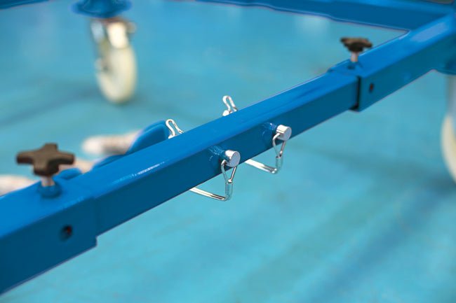 Laser Tools 8893 4 Post, 4 Wheel Vehicle Shell Dolly - 900kg Laser Tools