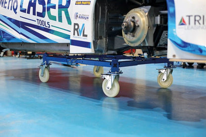 Laser Tools 8893 4 Post, 4 Wheel Vehicle Shell Dolly - 900kg Laser Tools