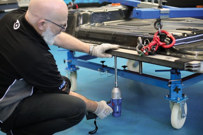 Laser Tools 8893 4 Post, 4 Wheel Vehicle Shell Dolly - 900kg Laser Tools