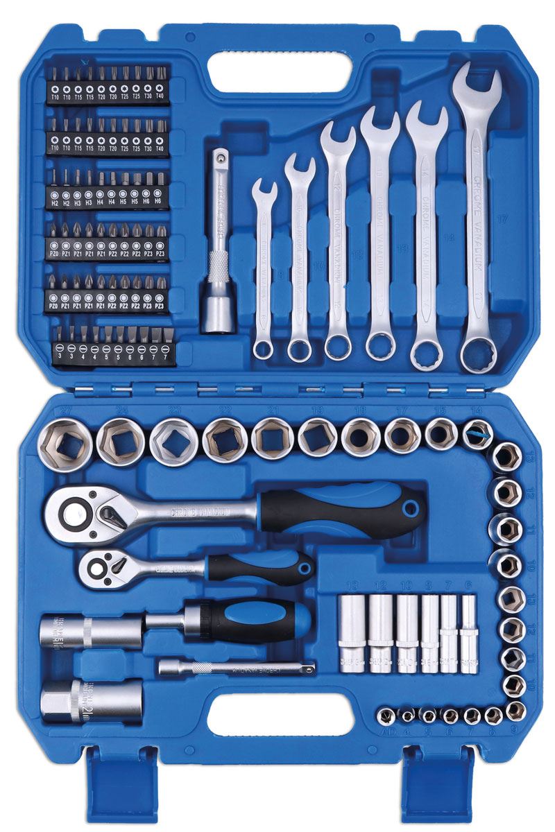 Laser Tools 8897 Mechanics Tool Kit 104pc Laser Tools