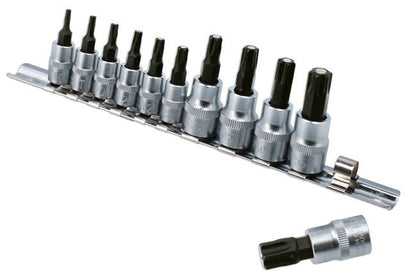 Laser Tools 8898 Magnetic Star Bit Set 11pc Laser Tools