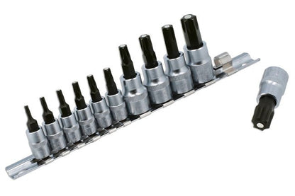 Laser Tools 8898 Magnetic Star Bit Set 11pc Laser Tools