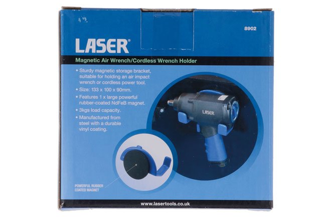 Laser Tools 8902 Magnetic Air Wrench/Cordless Wrench Holder Laser Tools