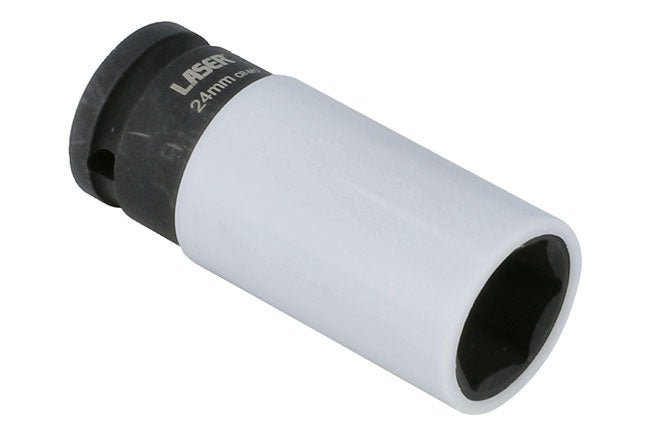 Laser Tools 8903 Alloy Wheel Nut Socket 1/2"D 24mm Laser Tools