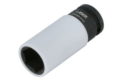 Laser Tools 8903 Alloy Wheel Nut Socket 1/2"D 24mm Laser Tools