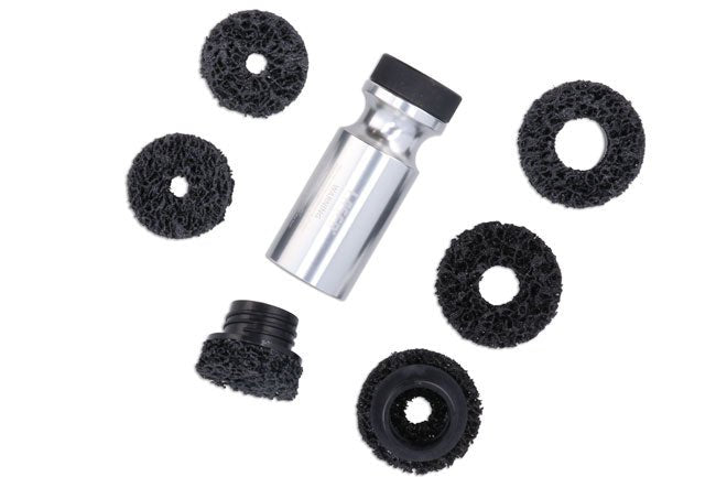 Laser Tools 8908 Universal Stud & Hub Cleaning Kit 7pc Laser Tools