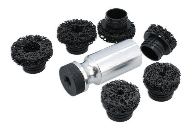 Laser Tools 8908 Universal Stud & Hub Cleaning Kit 7pc Laser Tools