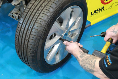 Laser Tools 8912 Locking Wheel Nut Removal Kit - Lug Driller Laser Tools