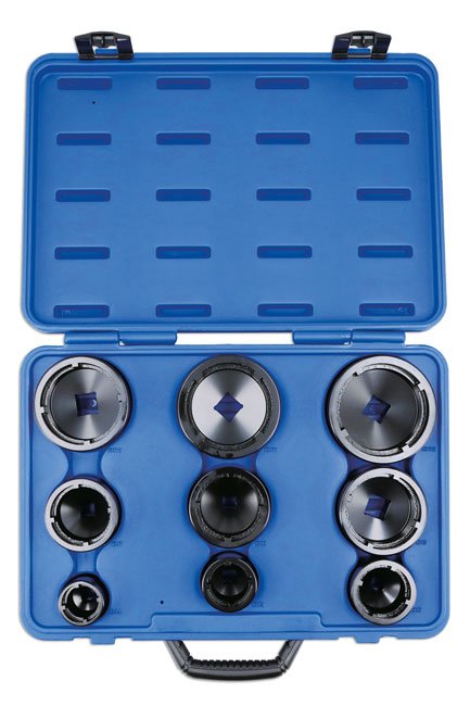 Laser Tools 8913 Internal KM Lock Nut Socket Set - 9pc Laser Tools