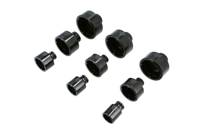 Laser Tools 8913 Internal KM Lock Nut Socket Set - 9pc Laser Tools