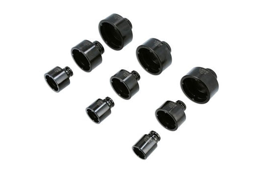 Laser Tools 8913 Internal KM Lock Nut Socket Set - 9pc Laser Tools