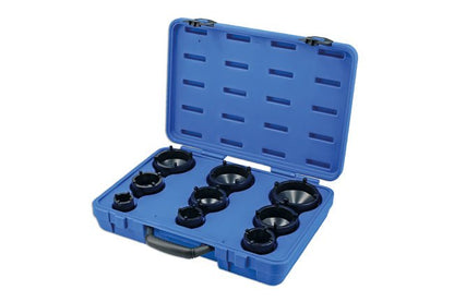 Laser Tools 8914 External KM Lock Nut Socket Set - 9pc Laser Tools