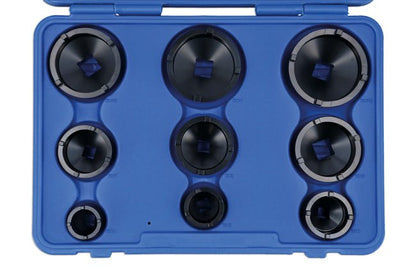 Laser Tools 8914 External KM Lock Nut Socket Set - 9pc Laser Tools