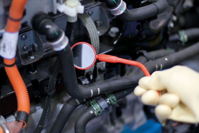 Laser Tools 8915 Insulated Flexible Inspection Mirror - 240mm Long Laser Tools