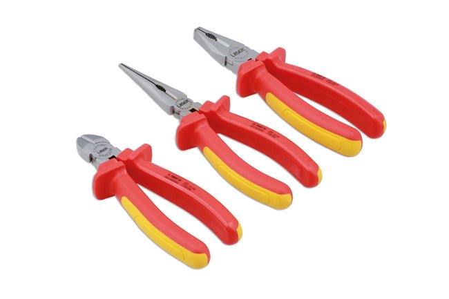 Laser Tools 8916 Insulated Plier Set 3pc Laser Tools