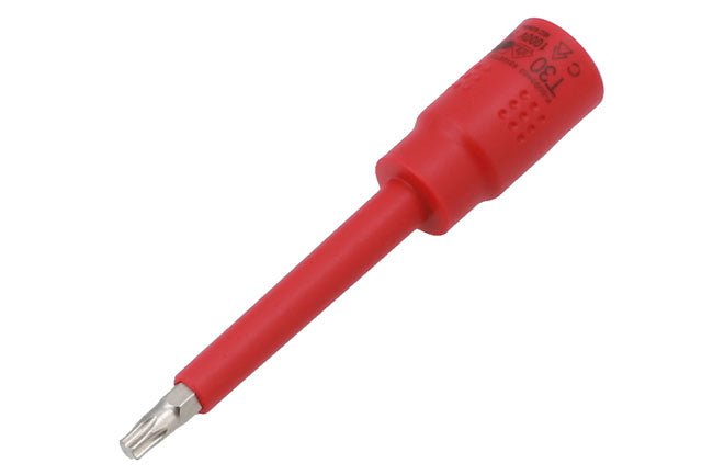 Laser Tools 8921 Insulated Extra Long Star Bit Socket 3/8"D T30 Laser Tools