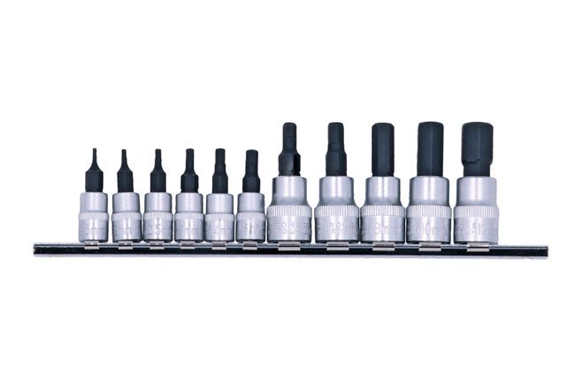 Laser Tools 8924 Magnetic Hex Bit Set 11pc Laser Tools