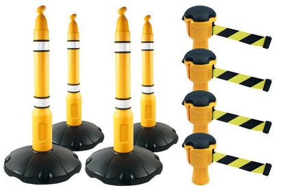 Laser Tools 8932 Skipper Unit c/w Post & Base - 4 Post Unit - Square Laser Tools