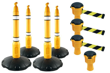 Laser Tools 8933 Skipper Unit c/w Post & Base - 4 Post Unit - Straight Laser Tools