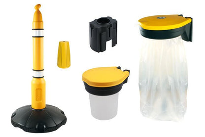 Laser Tools 8937 Skipper Waste Management Station - Single Post (no barrier) Laser Tools