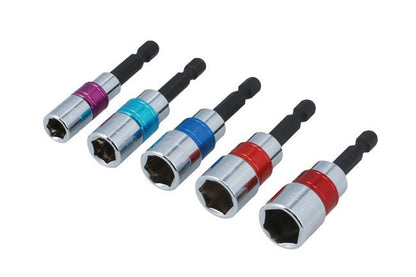 Laser Tools 8947 Nut Driver with Quick Chuck Set 5pc Laser Tools