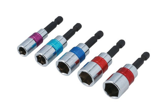 Laser Tools 8947 Nut Driver with Quick Chuck Set 5pc Laser Tools