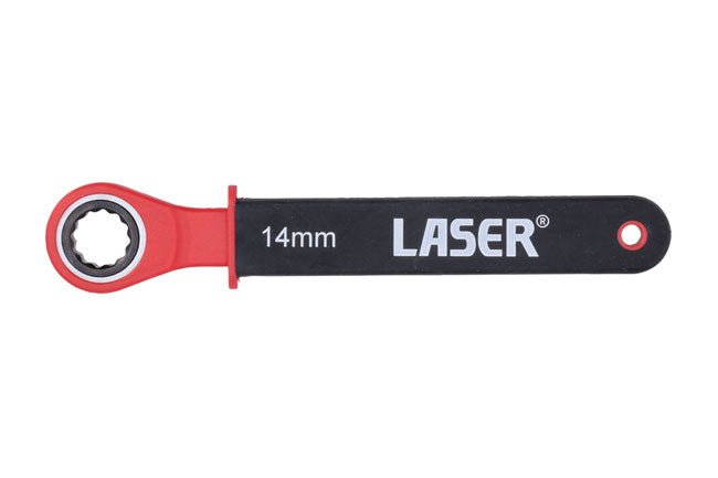 Laser Tools 8952 VDE Ratchet Spanner 14mm Laser Tools