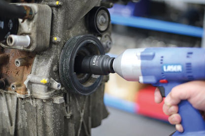 Laser Tools 8953 Weighted Socket Set 1/2"D 3pc Laser Tools