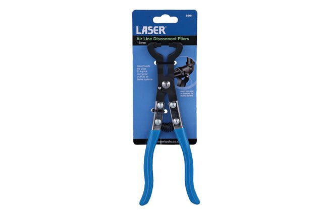 Laser Tools 8961 Air Line Disconnect Pliers 6mm Laser Tools