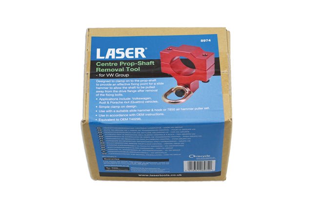 Laser Tools 8974 Centre Prop-Shaft Removal Tool - for VW Group Laser Tools