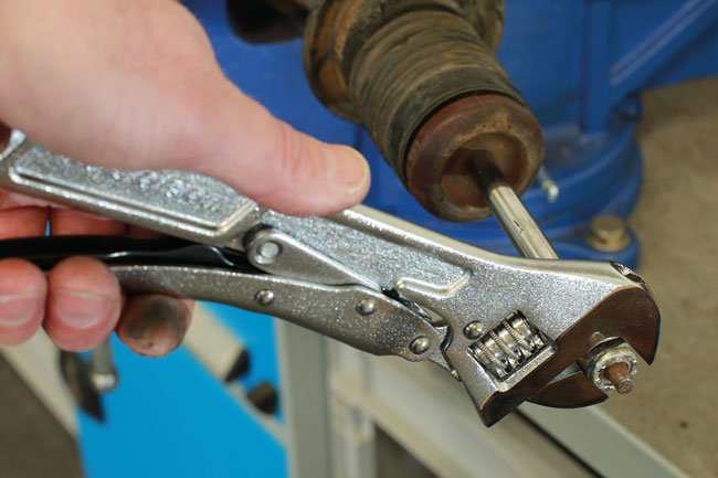 Laser Tools 8975 Locking Adjustable Wrench 250mm Laser Tools