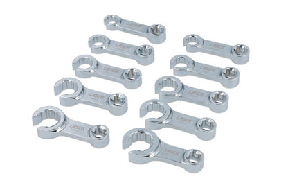 Laser Tools 8977 Flare Nut Torque Adaptor Set 3/8"D 10pc Laser Tools
