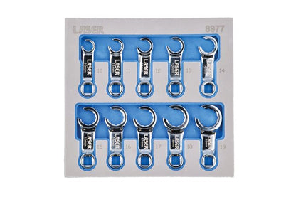 Laser Tools 8977 Flare Nut Torque Adaptor Set 3/8"D 10pc Laser Tools