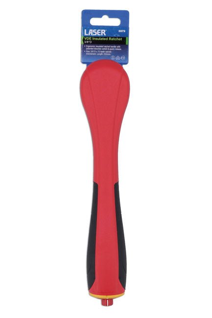 Laser Tools 8979 VDE Insulated Ratchet 3/8"D Laser Tools