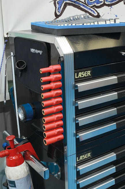 Laser Tools 8988 VDE Insulated Socket Set 6-15mm 3/8"D 10pc Laser Tools