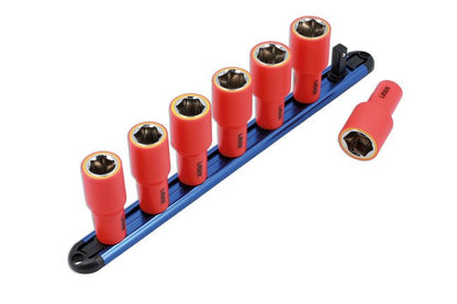 Laser Tools 8989 VDE Insulated Socket Set 16-22mm 3/8"D 7pc Laser Tools