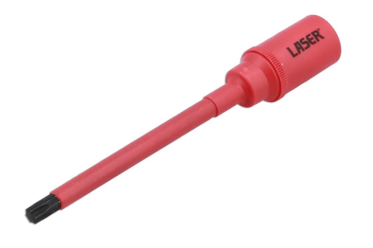Laser Tools 8996 Insulated Extra Long Slim Series Star Bit Socket 3/8"D T40 Laser Tools