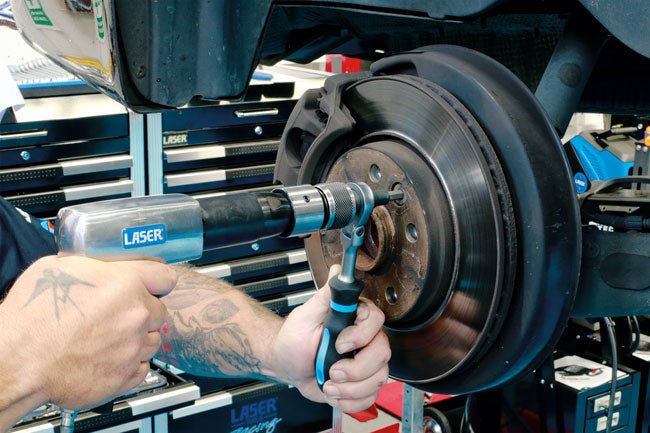 Laser Tools 9009 Impact Driver Bit & Square Drive Wrench Set - 4pc Laser Tools