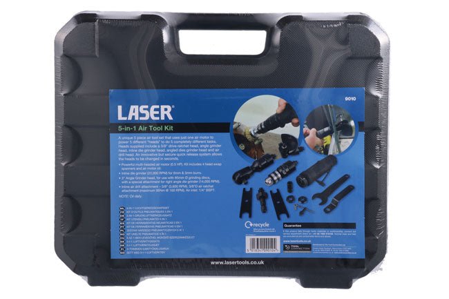 Laser Tools 9010 5-in-1 Air Tool Kit Laser Tools