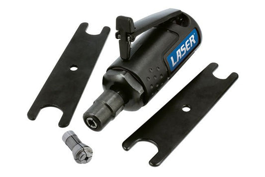 Laser Tools 9017 Mini Air Die Grinder - 6mm & 3mm Chuck Laser Tools