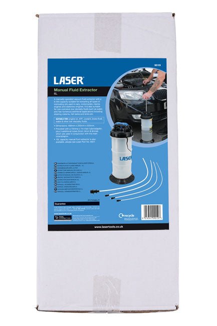 Laser Tools 9019 Manual Fluid Extractor 6L Laser Tools