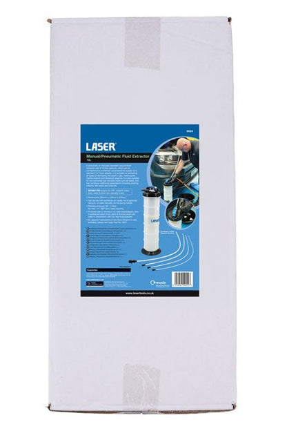 Laser Tools 9022 Manual/Pneumatic Fluid Extractor 10L Laser Tools