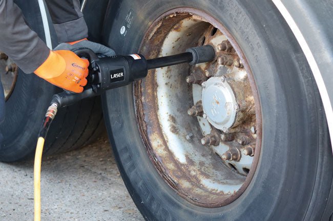 Laser Tools 9024 Air Impact Wrench 1"D with 6" Anvil Laser Tools